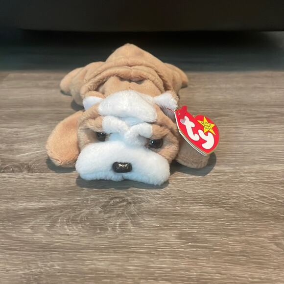 Wrinkles TY beanie baby with P.V.C. Pellets - Picture 1 of 7